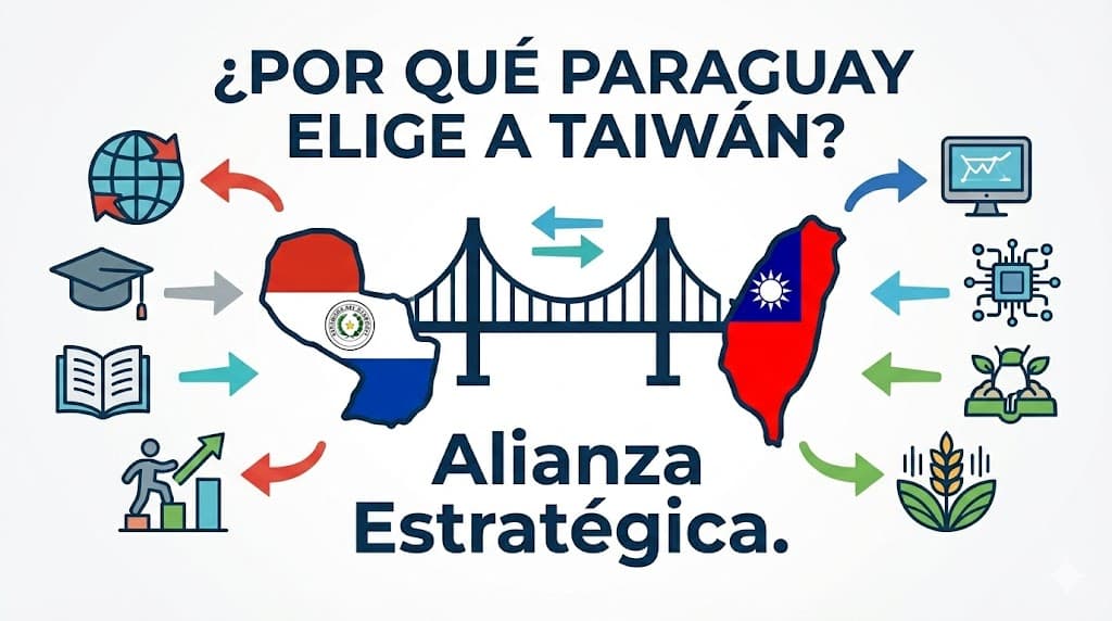 Por qué Paraguay elige a Taiwan, y da la espalda a China?